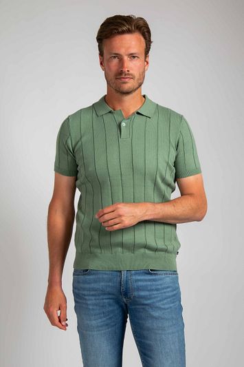 Suitable Respect Polo Drop Needle Groen