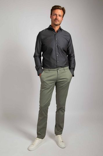 Suitable Twill Hemd Anthrazit - Größe 43 günstig online kaufen