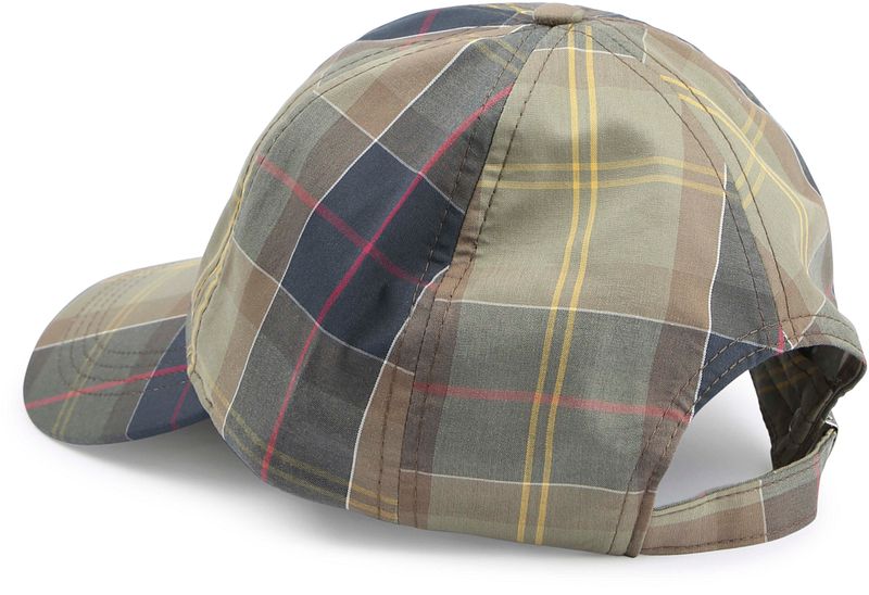 Barbour Tartan Kappe  Kariert Grün - günstig online kaufen