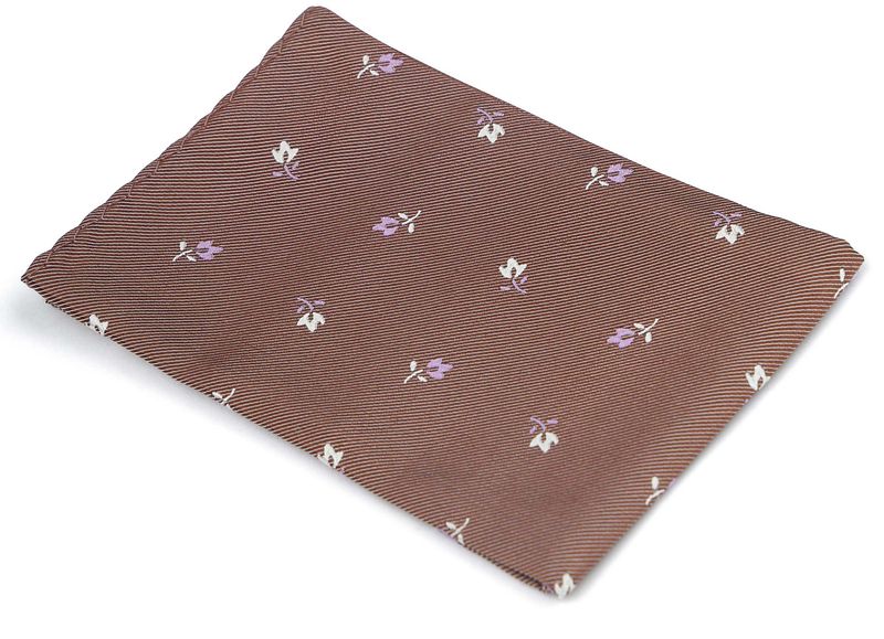Suitable Seidenkrawatte Blumen Braun - günstig online kaufen