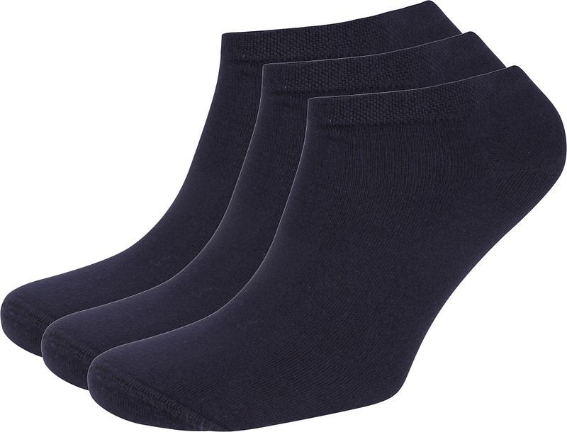 Suitable Chaussettes Courtes Lot de 3 Foncé Bleu Bleu foncé taille 39-42