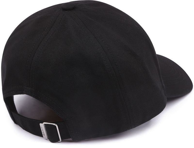 Gant Cap Katoen Zwart