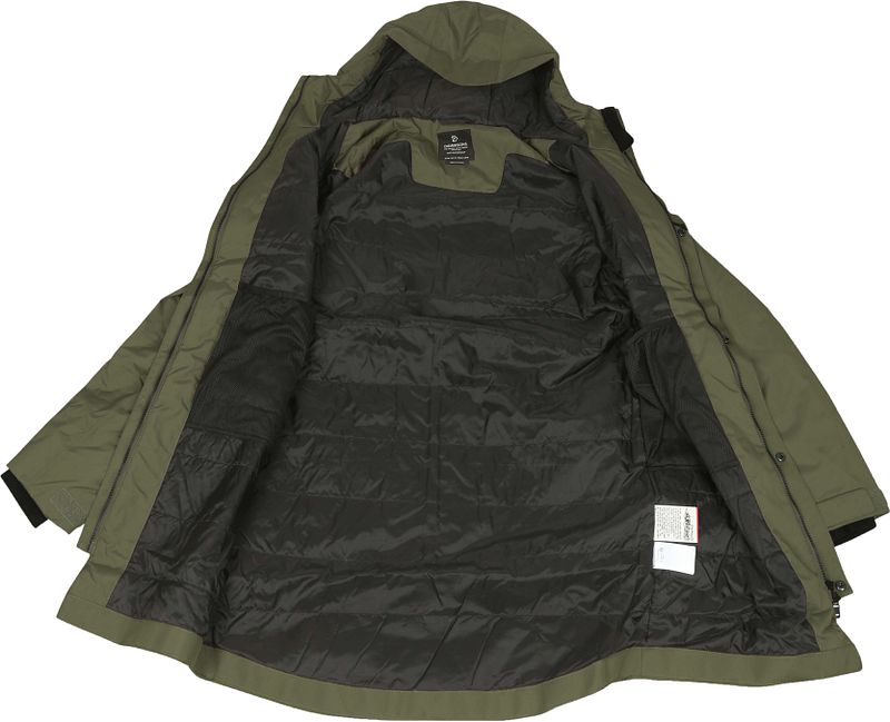 Didriksons Parka Kenny Donkergroen