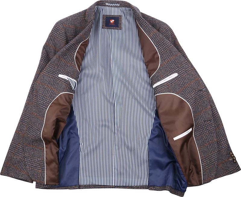 Suitable Colbert Heleen Ruit Bruin