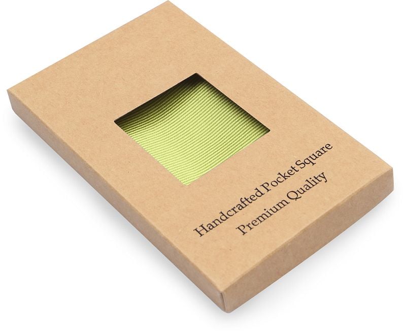 Einstecktuch Seide Limettengrün F04 - günstig online kaufen