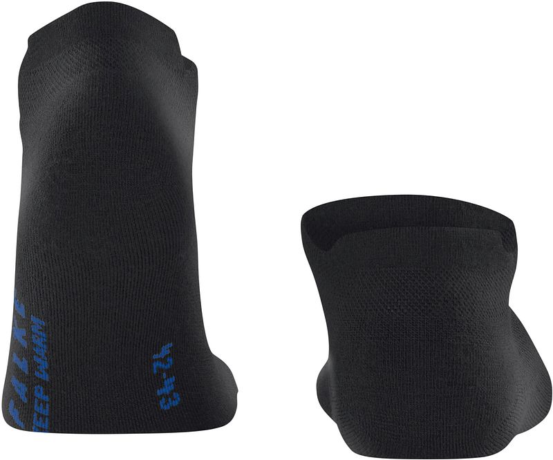 Falke Keep Warm Sneaker Sok Zwart 3000