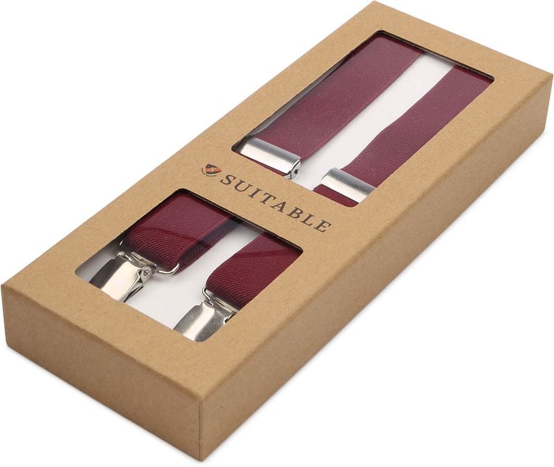 Suitable Hosenträger X-Modell Bordeaux - günstig online kaufen
