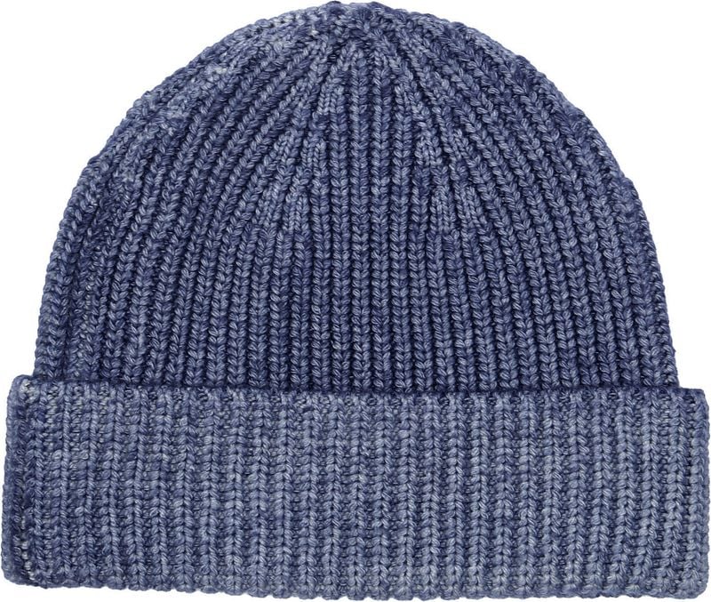 Profuomo Muts Wol Donkerblauw -
