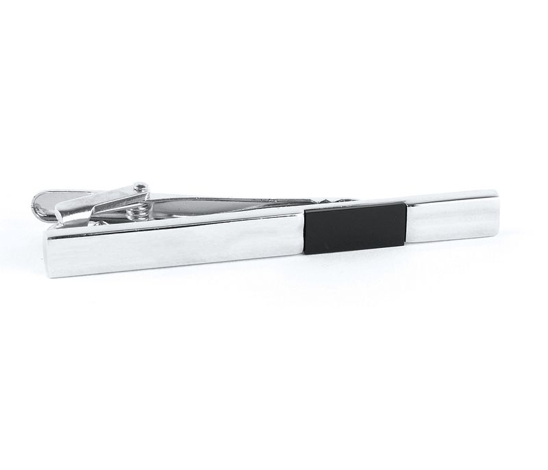Pince à Cravate Argent A0238  Argenté