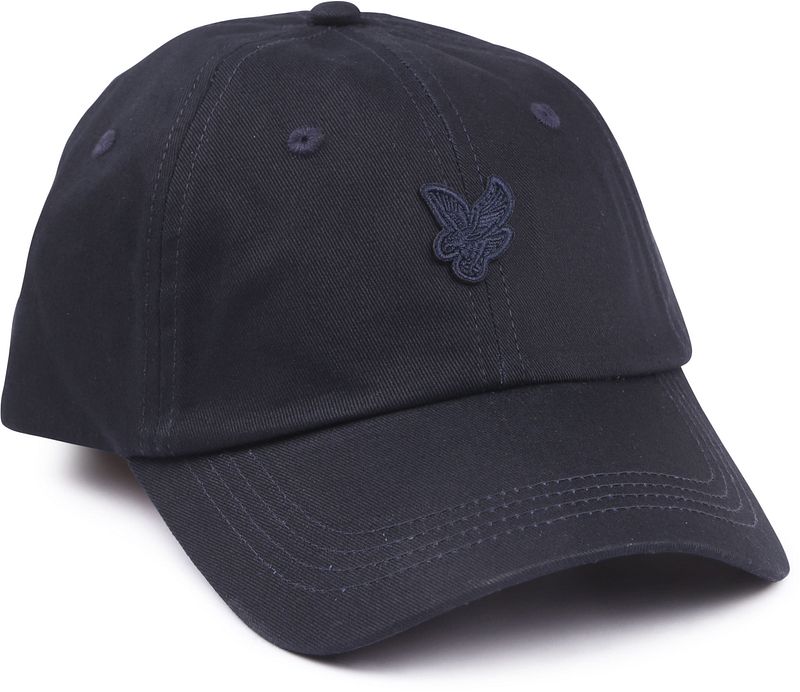 Lyle & Scott Tonal Eagle Baseball Cap Blue Heren