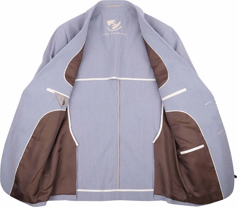 Suitable Colbert Lind Strepen Blauw