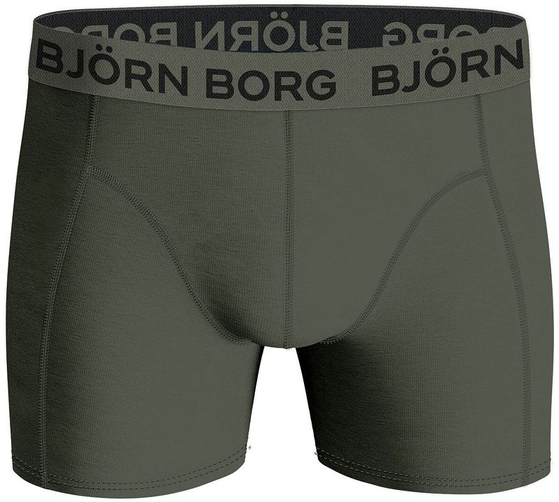 Bjorn Borg Boxers Cotton Stretch 3-Pack Groen