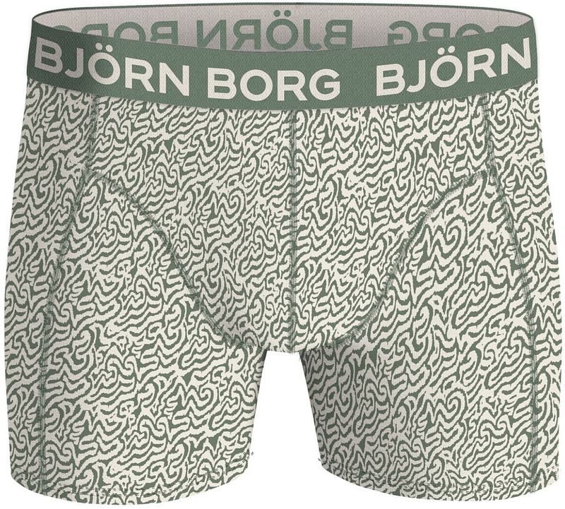Bjorn Borg Boxers Cotton Stretch 3-Pack Groen