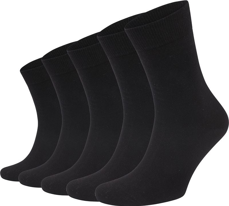 Bjorn Borg 5-Pack Socken Schwarz - Größe 41-45 günstig online kaufen