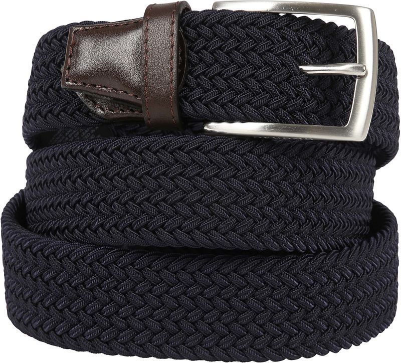 Profuomo Ceinture Tissée Foncé  Bleu foncé Bleu taille 105
