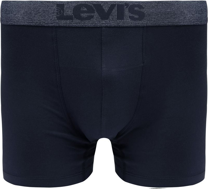 Levi's Brief Boxershorts 2-Pack Navy Melange - Größe L günstig online kaufen