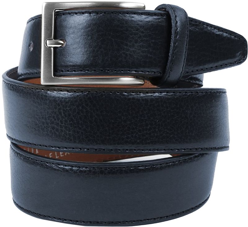 Profuomo Ceinture Cuir Foncé  Bleu foncé Bleu taille 100