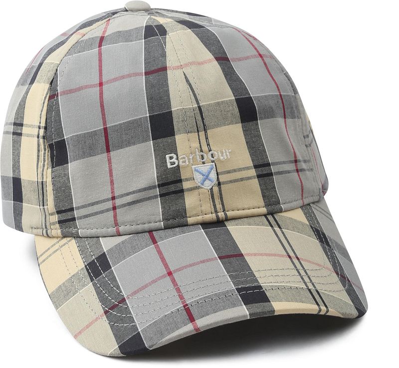 Barbour Tartan Kappe  Kariert Beige - günstig online kaufen