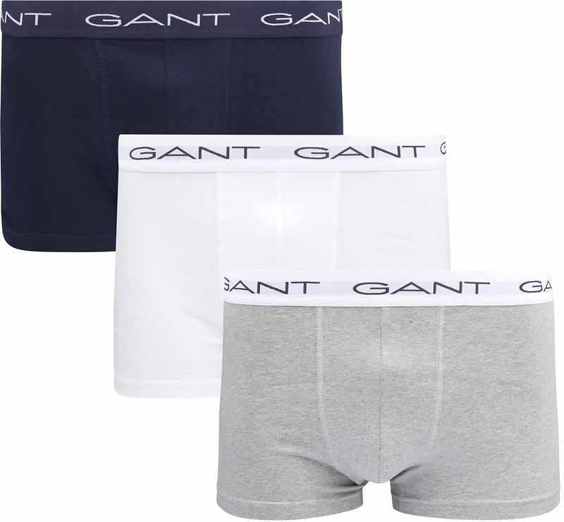 Gant Boxershorts 3er-Pack Grau - Größe XXL günstig online kaufen