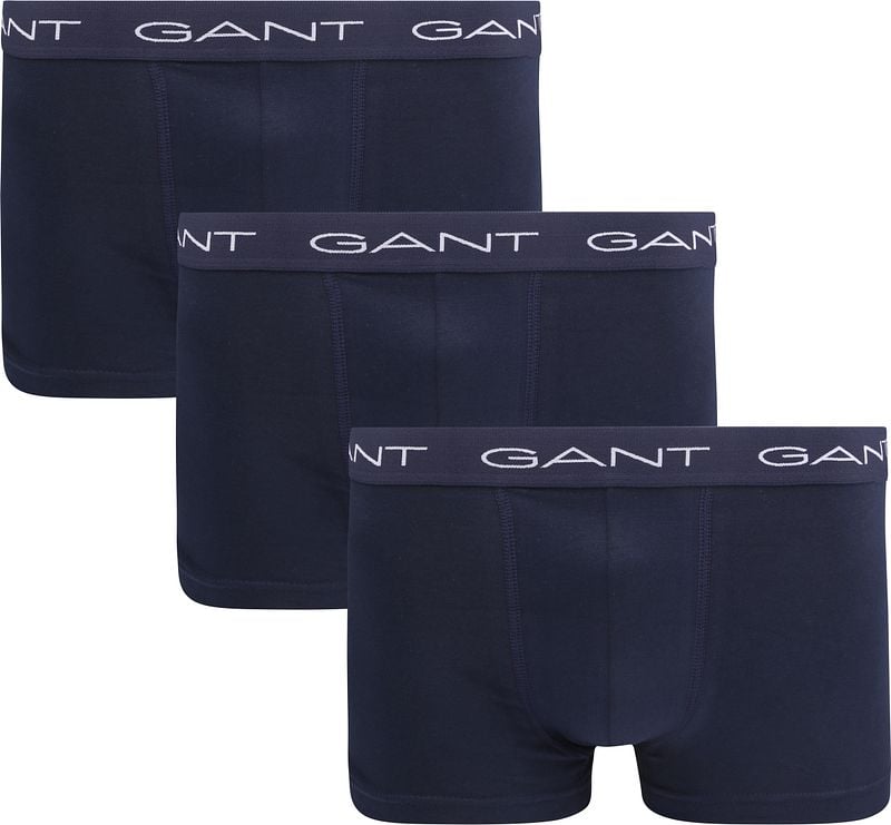 Gant Boxershorts trunk 3er-Pack Marine - Größe XL günstig online kaufen