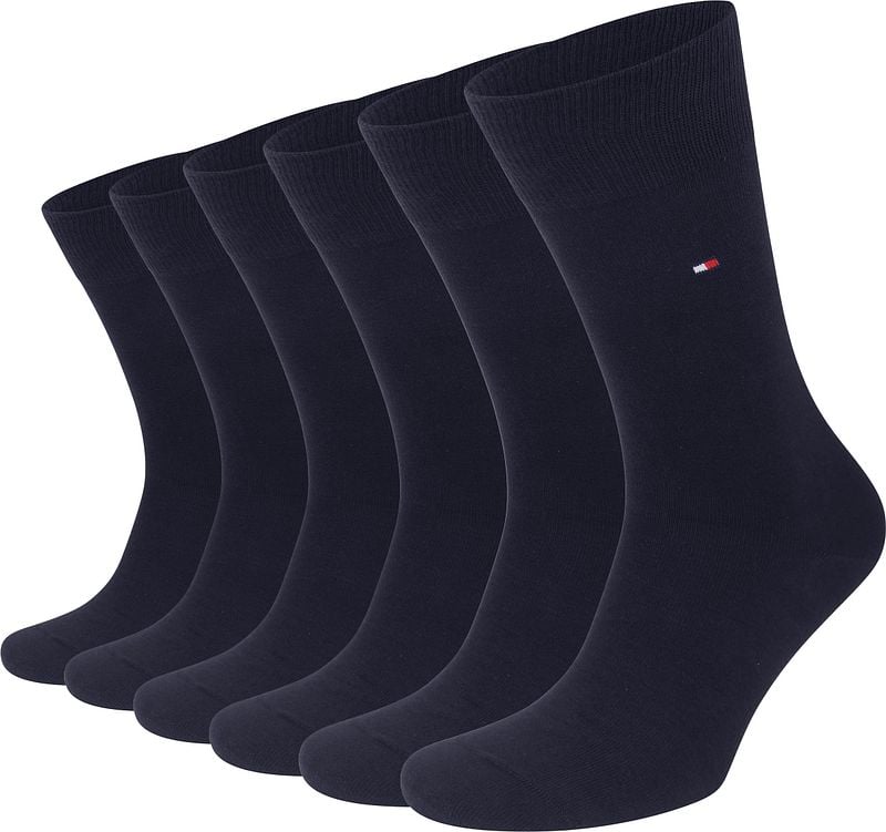 Tommy Hilfiger Classic 6-Pack Sokken Navy