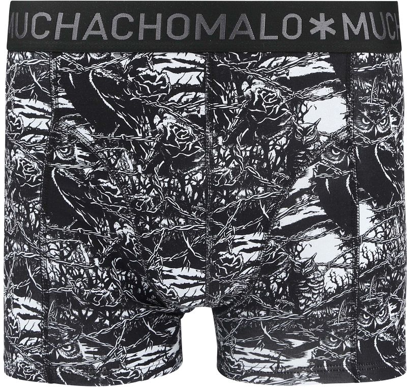 Muchachomalo Boxershorts 3-Pack Barbwire Owl