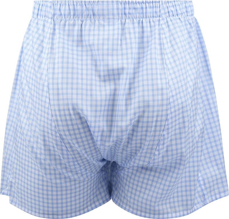 Steppin' Out Boxershort Ruit Blauw