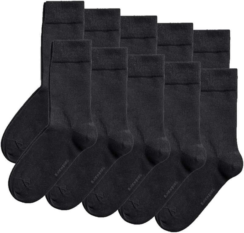 Bjorn Borg 10-Pack Sokken Zwart