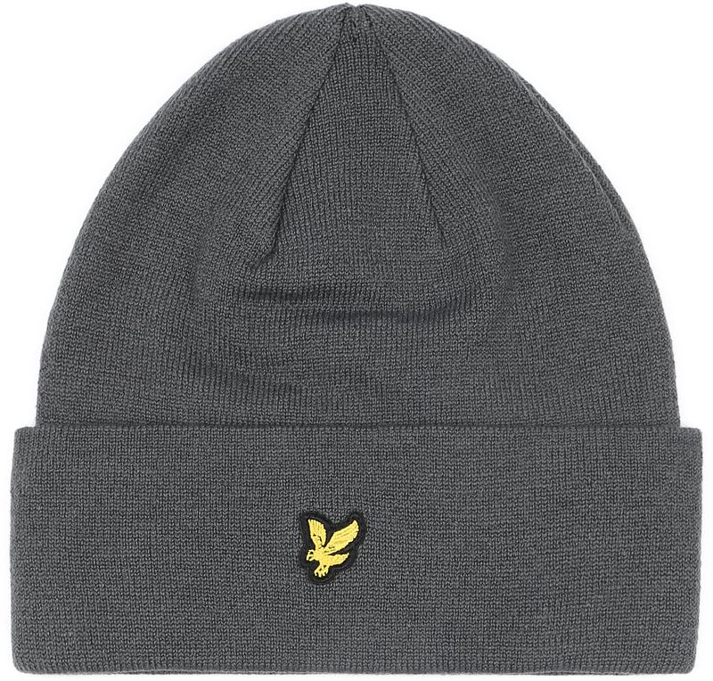 Lyle & Scott Beanie Mütze Anthrazit - günstig online kaufen