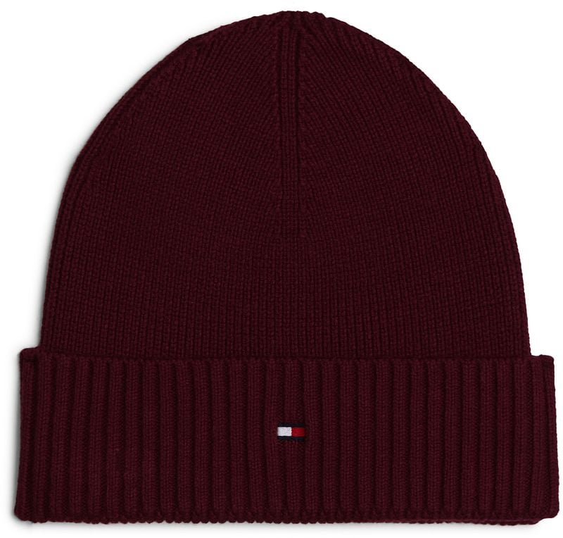 Tommy Hilfiger Gebreide muts TH FLAG PIMA COTTON BEANIE