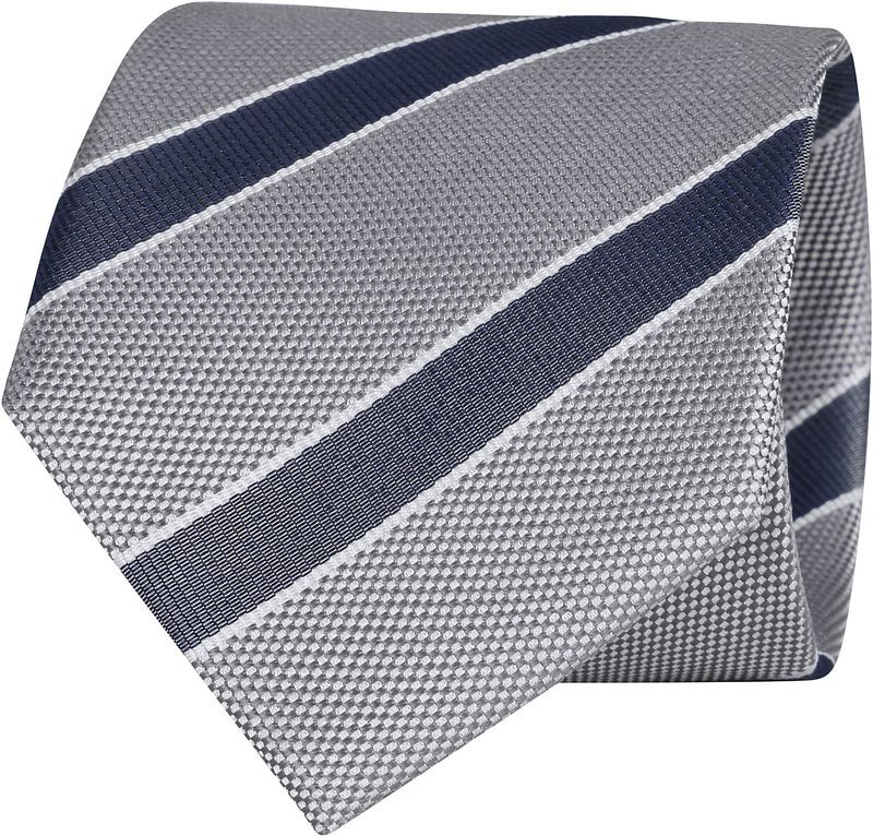 Suitable Cravate F01-26  Bleu Gris