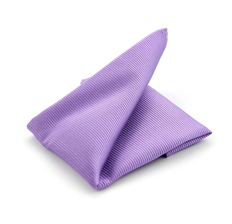 Pochette de costume Soie Lilas F26  Violet