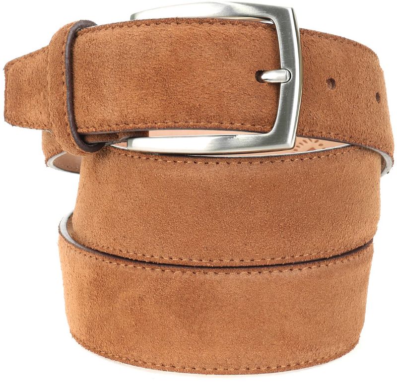 Suitable Ceinture Daim 307  Cognac taille 95