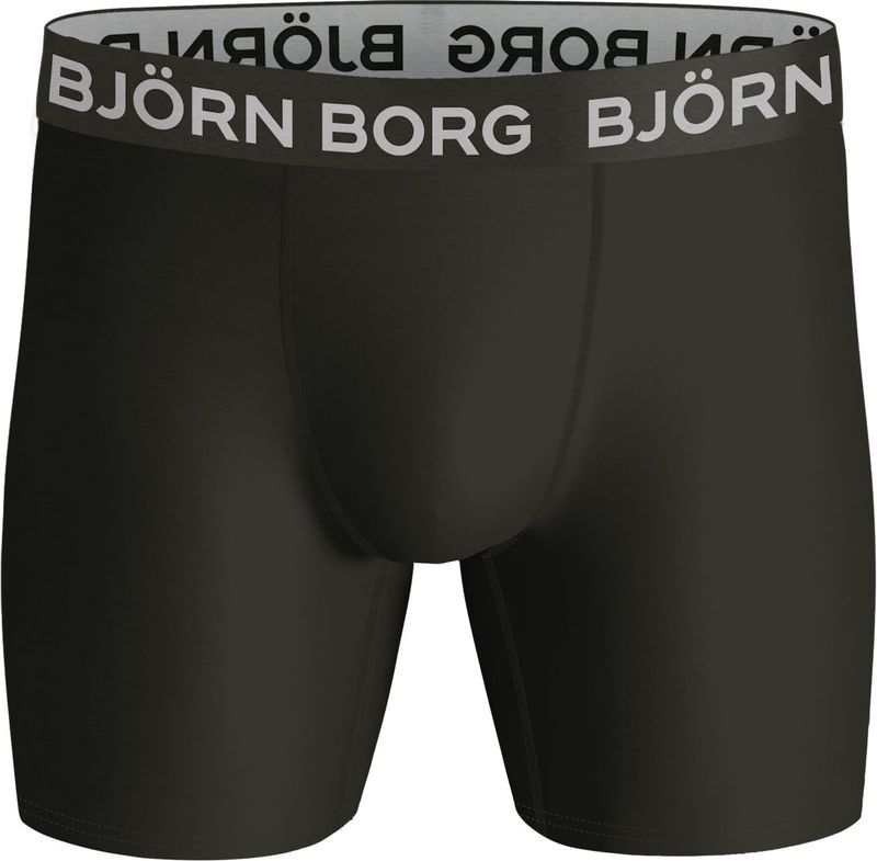 Bjorn Borg Björn Borg Performance Boxershorts 5-Pack Zwart Groen Blauw