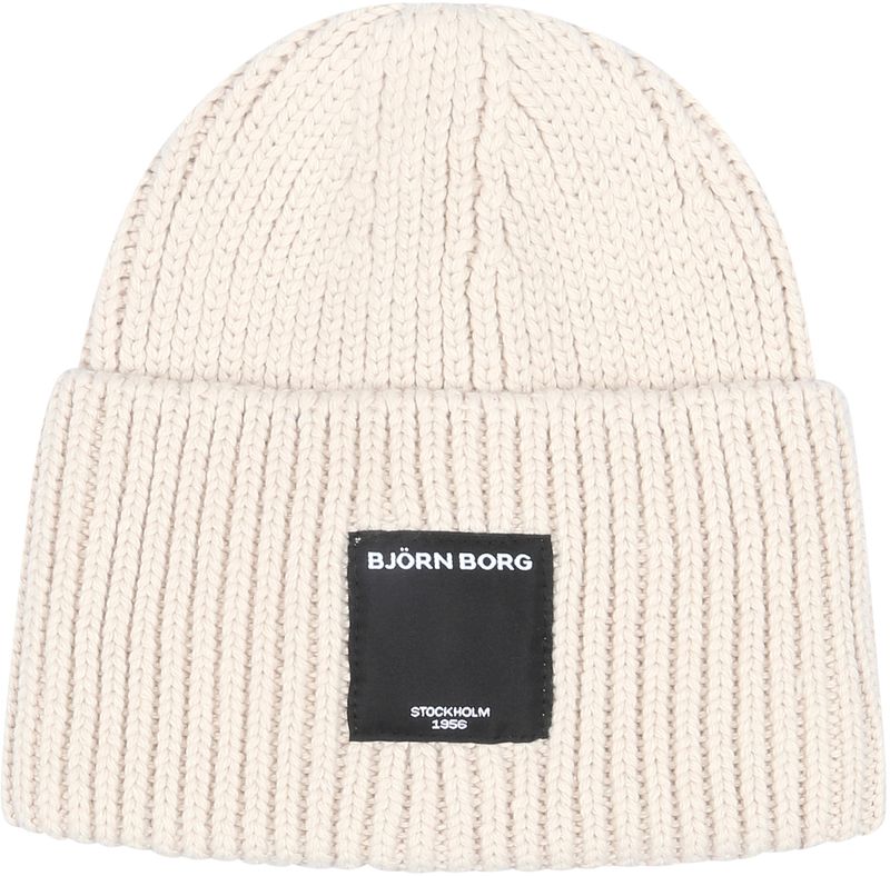 Bjorn Borg Bonnet Knitted Beige