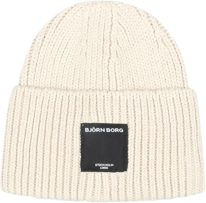Bjorn Borg Knitted Muts Ecru