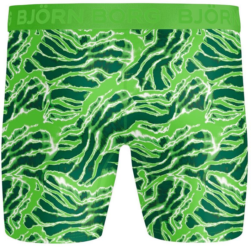 Bjorn Borg Performance Boxers 3-Pack Groen