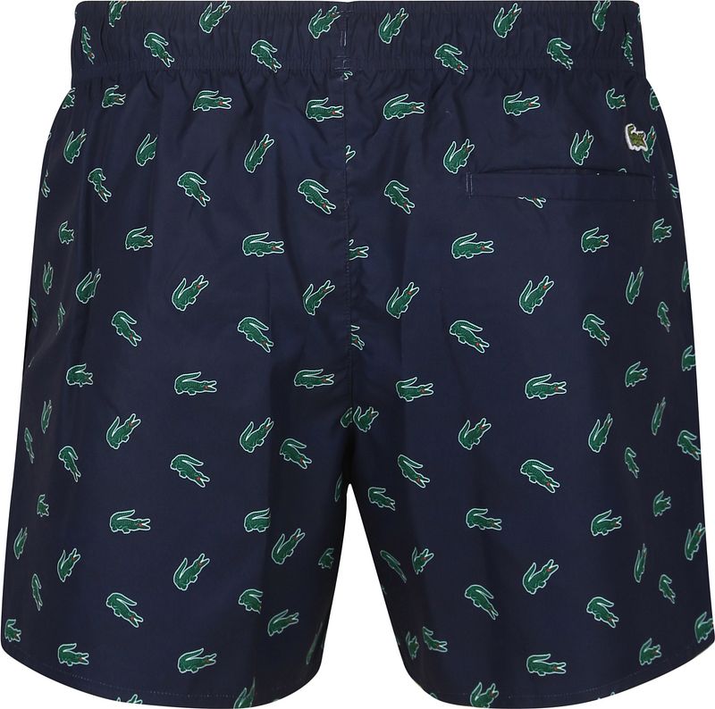 Lacoste Zwembroek Logo Navy