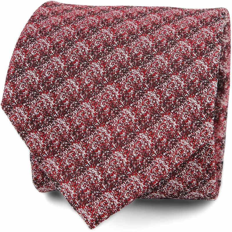 Suitable Cravate Soie F82-18  Rouge