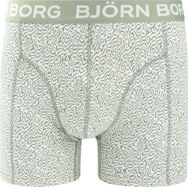 Bjorn Borg Boxers 3Pack Stretch Groen