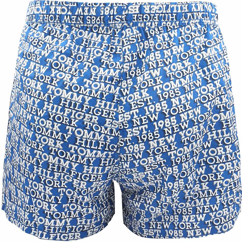 Tommy Hilfiger Boxer Woven 2-Pack Navy Blauw