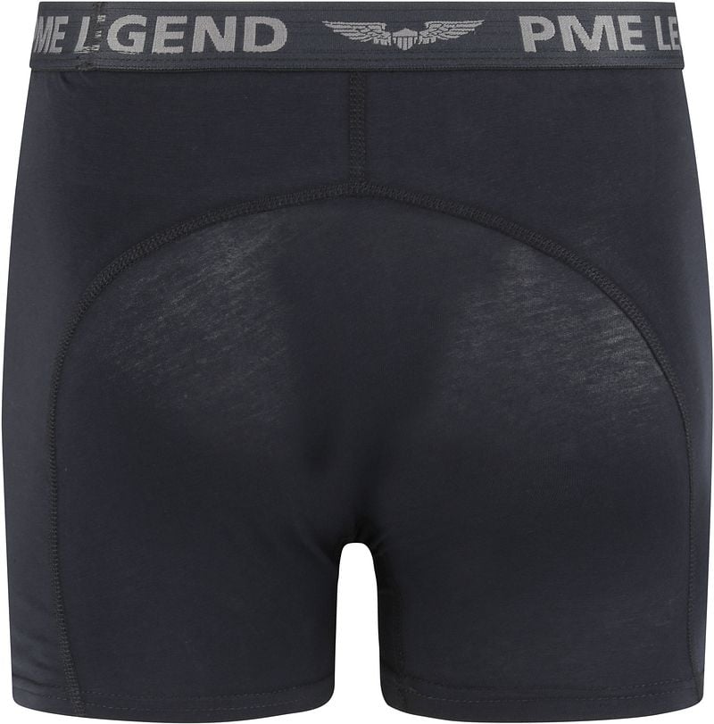 PME Legend Herren Boxershort BASIC COTTON ELASTAN 2er Pack Schwarz Blau günstig online kaufen