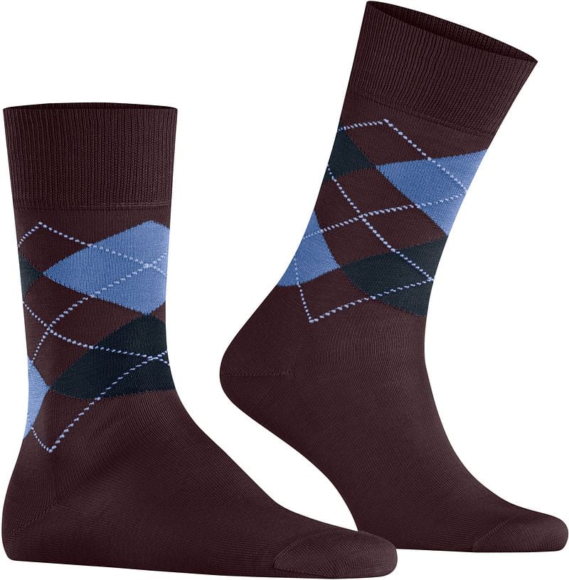 Burlington Manchester Sok Ruit Bordeaux 8696