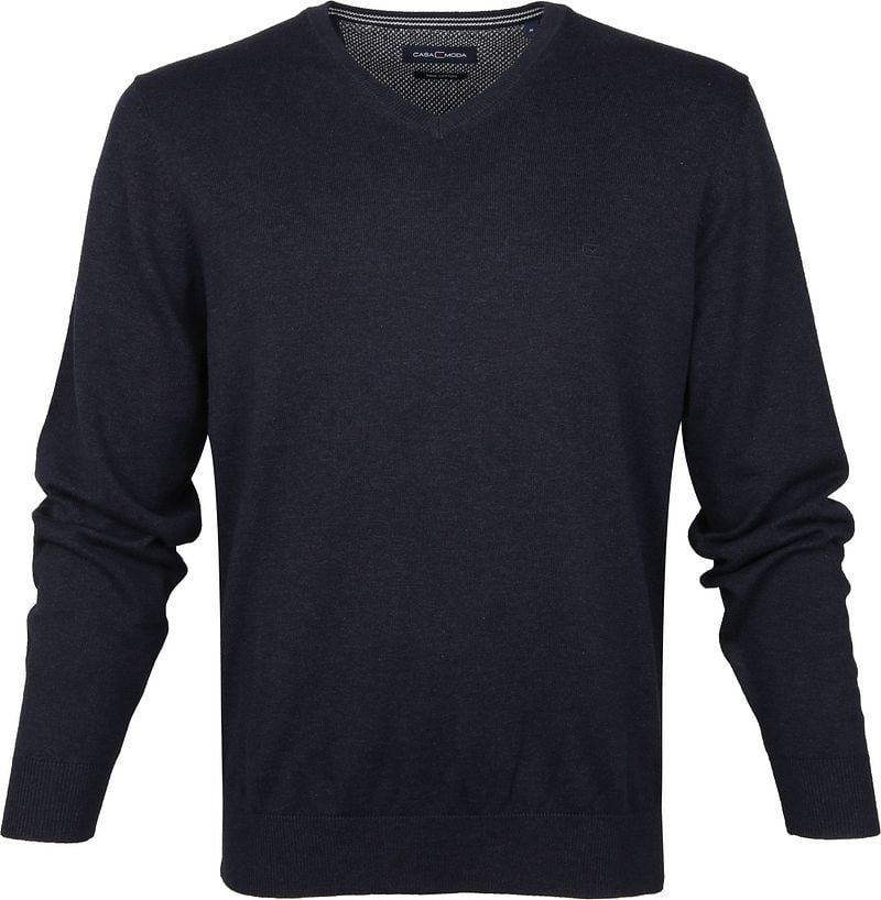 Casa Moda Pull Marine Bleu foncé Bleu taille XXL
