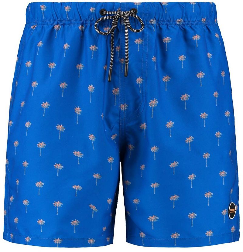 Shiwi Badeshorts Palmen Blau - Größe S günstig online kaufen