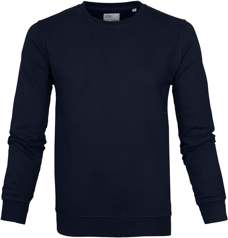Colorful Standard Pull Marine  Bleu foncé Bleu taille M