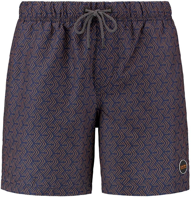 Shiwi Badeshorts Geo Arrow Navy - Größe S günstig online kaufen