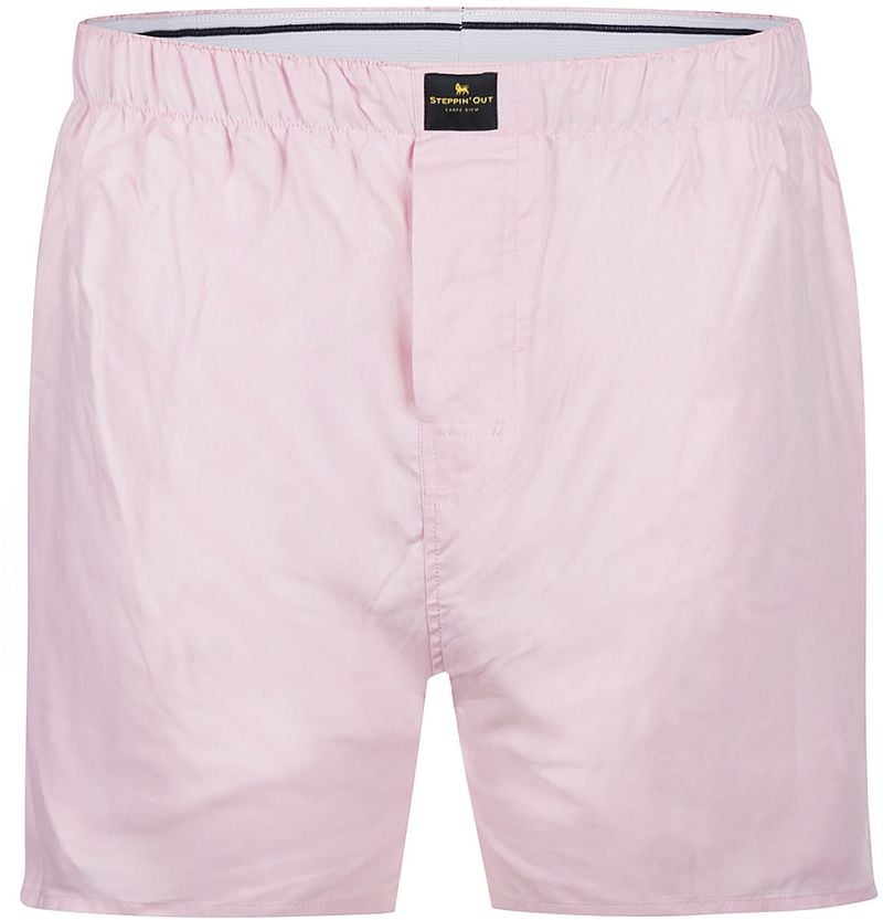 Steppin' Out Boxershort Oxford Roze