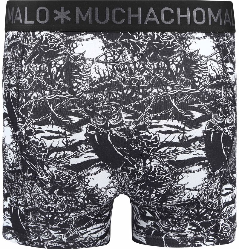 Muchachomalo Boxershorts 3-Pack Barbwire Owl
