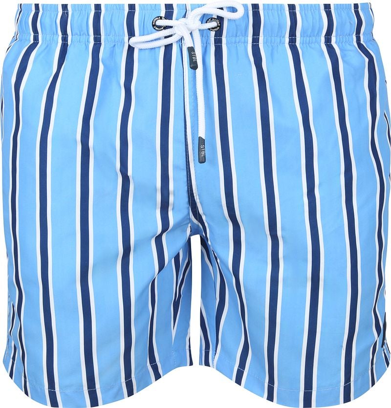 Suitable Zwembroek Stripe Blauw